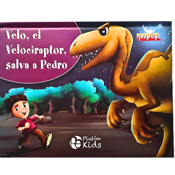 VELO, EL VELOCIRAPTOR SALVA A PEDRO